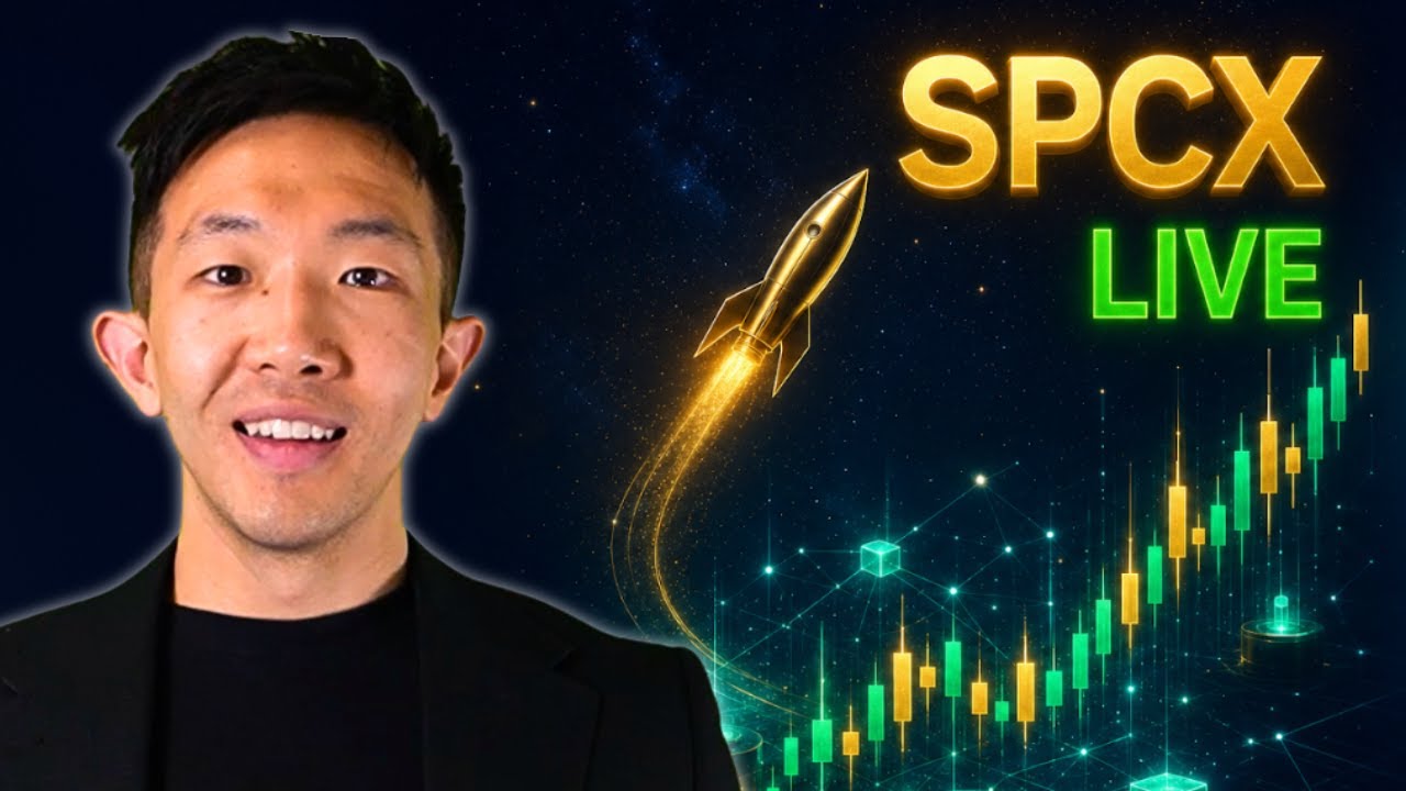 Live Trading the SpaceX IPO. Is there still upside?