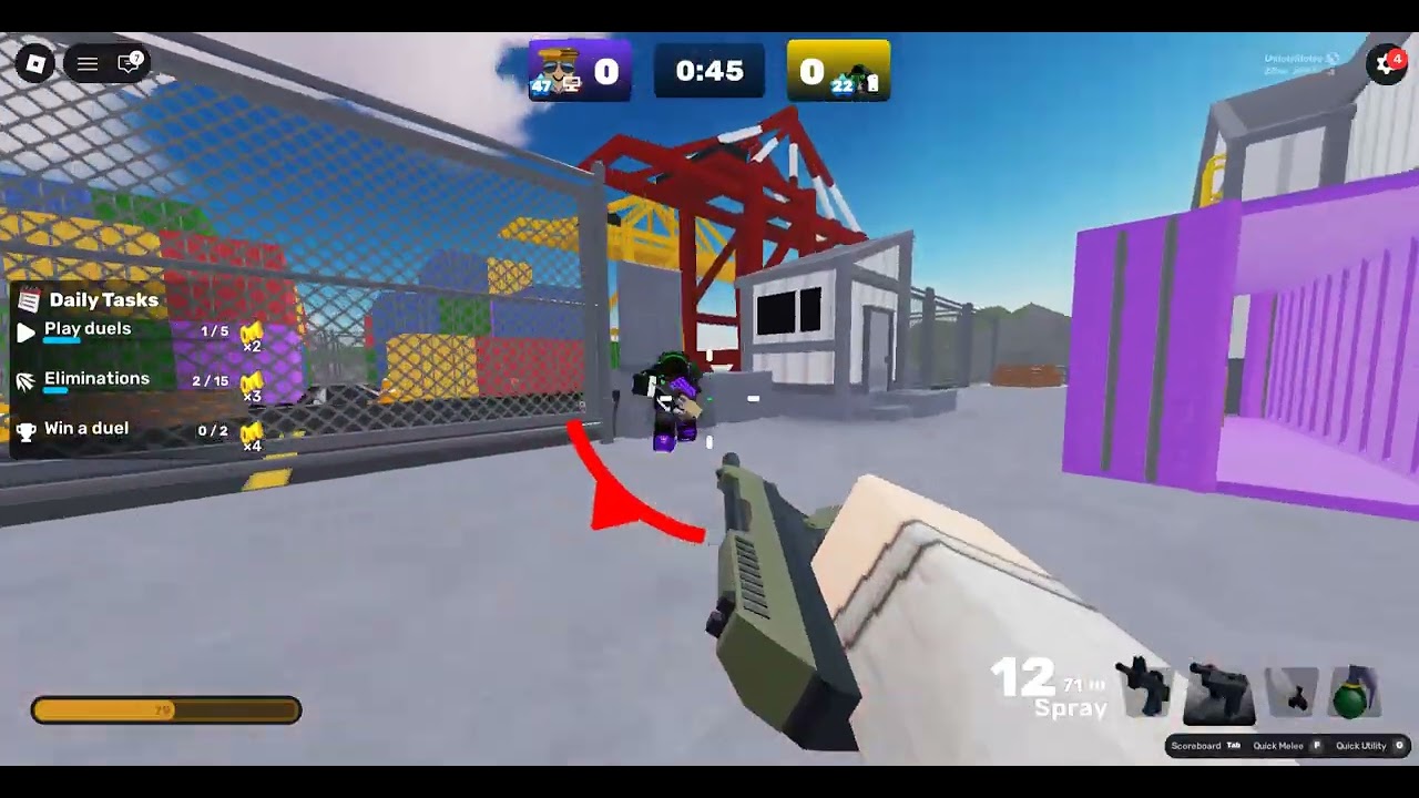 Rivals 1v1 with my friend
