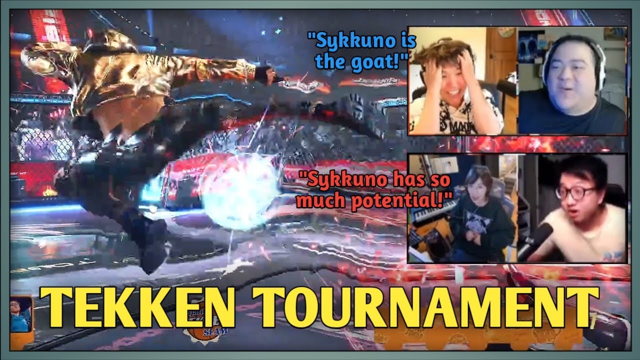 Team PhiDX Reactions To Sykkuno's Pop Off Moments in Tekken Slam Tournament
