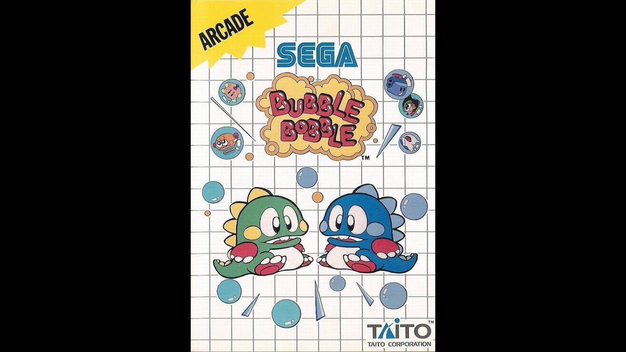 Bubble Bobble - Sega Master System HD 60 fps