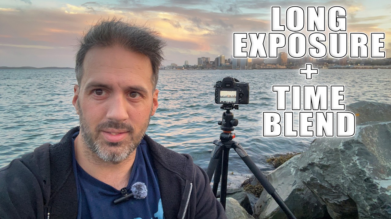 Golden Hour to City Lights | Halifax Long Exposure Time Blend with Tutorial