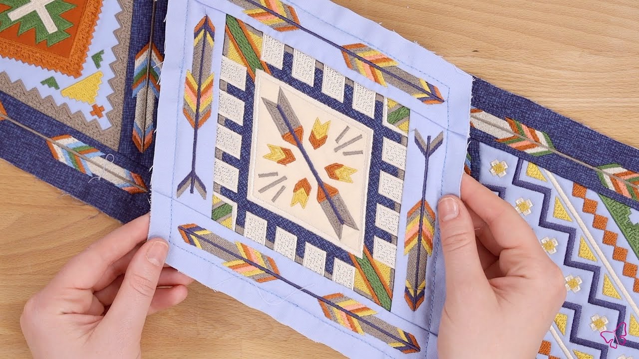 Piecing Together a Diamond Quilt