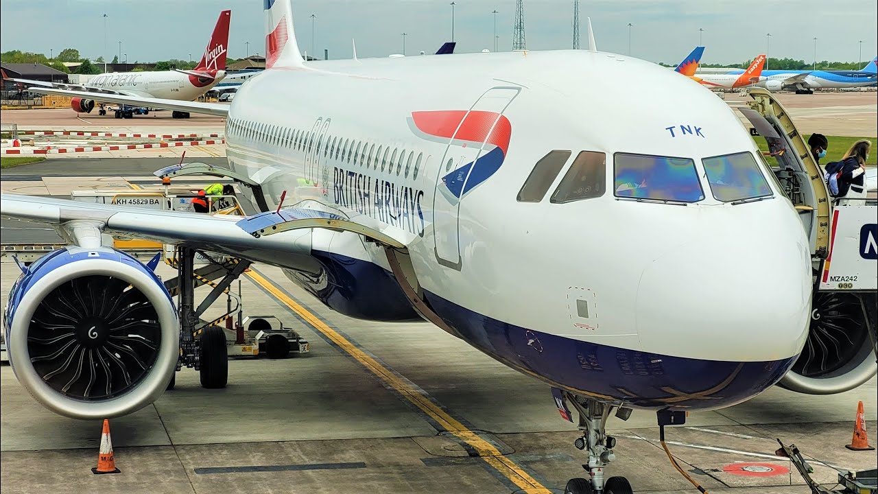British Airways Airbus A320-251N Manchester to London Heathrow | Full Flight