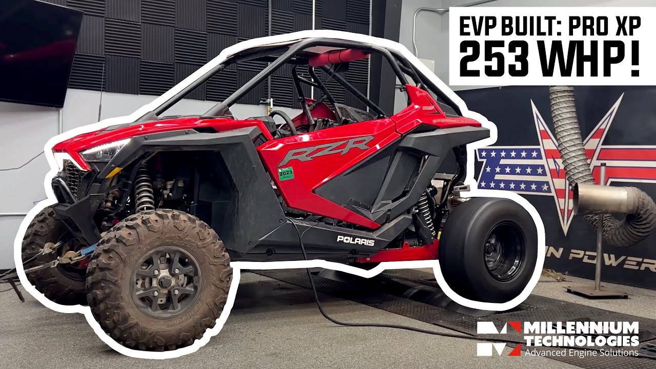 EVP-BUILT: Millennium Technologies RZR Pro XP with EVP 43mm Turbo Power Package (253 WHP!)