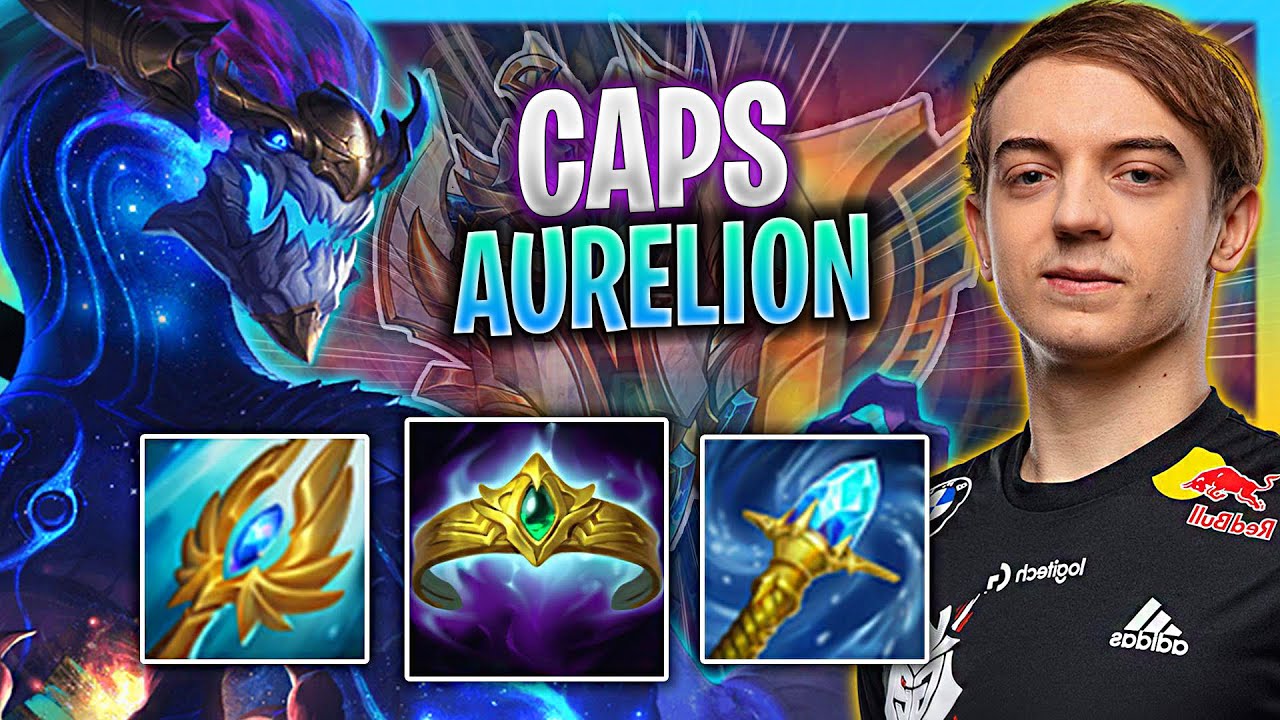 CAPS IS INSANE WITH AURELION SOL! | G2 Caps Plays Aurelion Sol Mid vs Quinn!  Season 2023