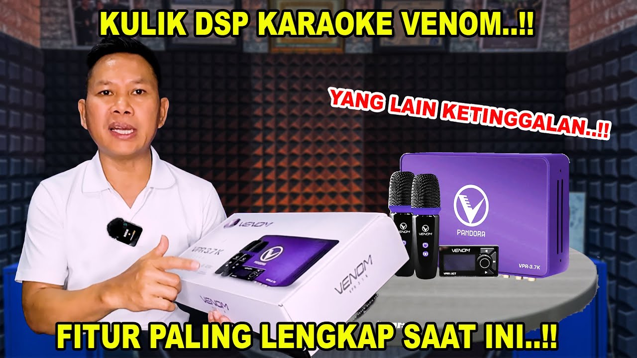 DSP VENOM 3.7K RAJAI PASAR AUDIO MOBIL.!! BUAT SQ BISA BUAT KARAOKE APA LAGI..!!