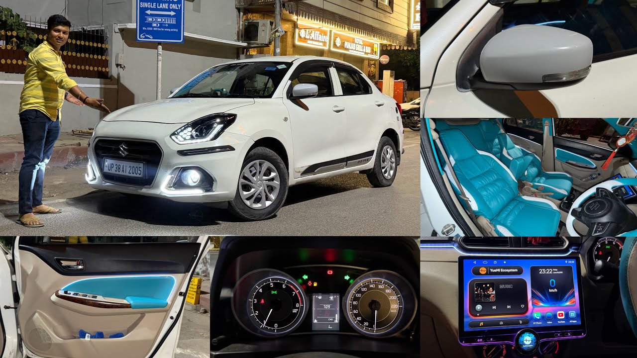 2025 DZIRE TOUR S MODIFIED WITH PRICE✅DZIRE TOUR GENUINE ACCESSORIES✅DZIRE TOUR BASE TO TOP MODIFIED