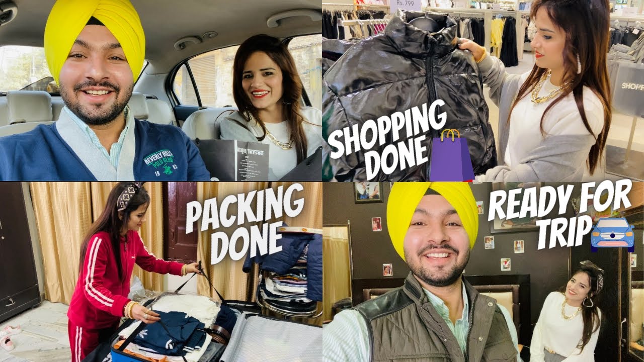 Shopping for our First Trip ✈️?🚘 || So Excited😍 || @JassArsh