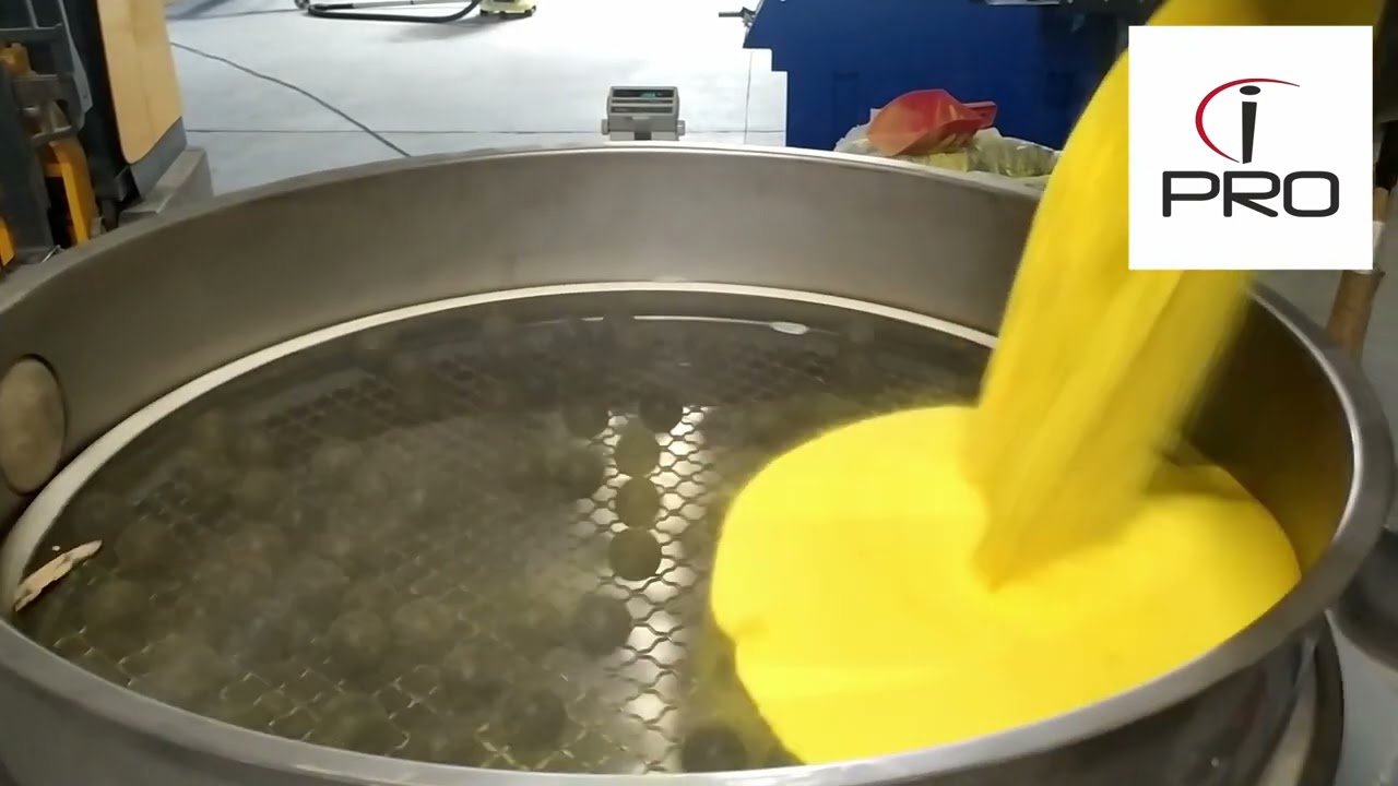 Przesiewanie kontrolne mieszanki PVC / barwionego tworzywa PCV