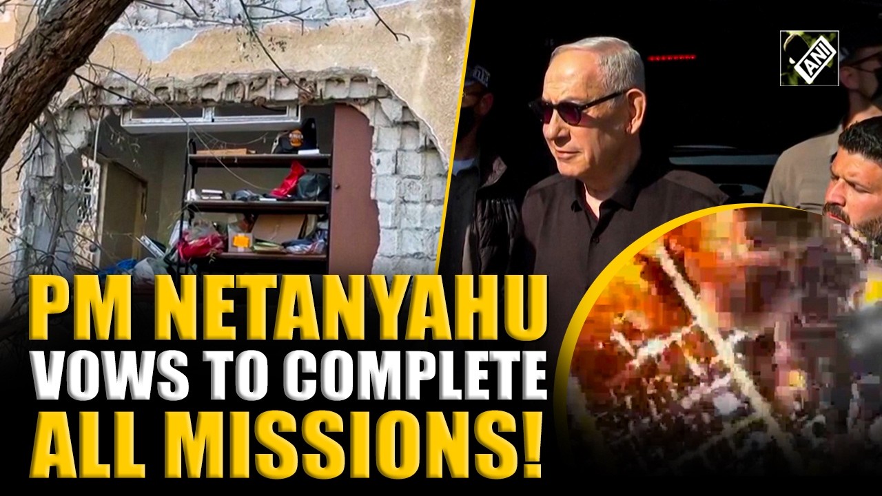 Israeli PM Netanyahu visits site of Iran attack, vows to &lsquo;complete all missions&rsquo;