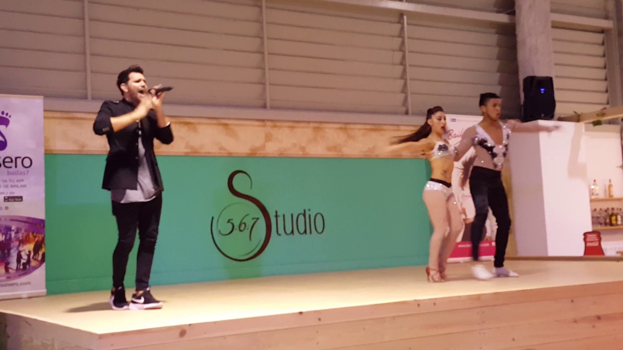 Maxi y Nahir con Dani J  Bachata Show