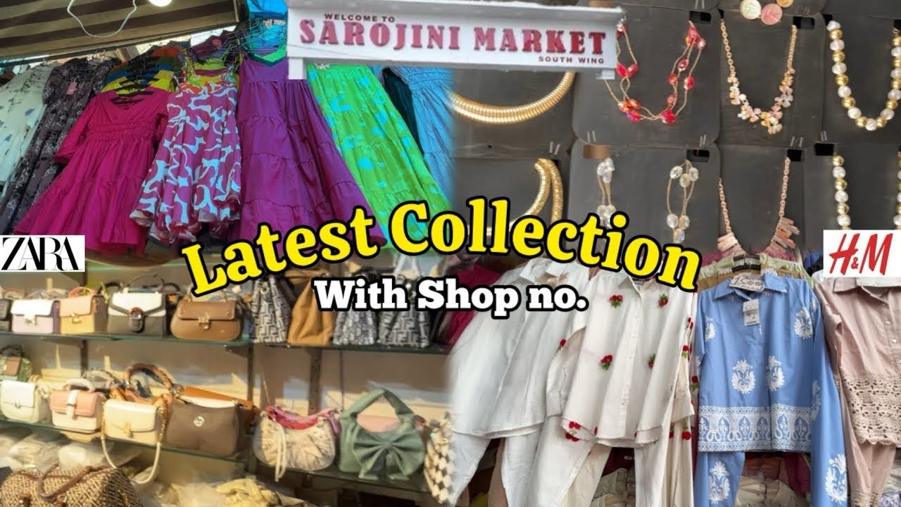 Sarojini Nagar Market Delhi ✨ | Latest Collection With Shop Number #market #sarojininagar 