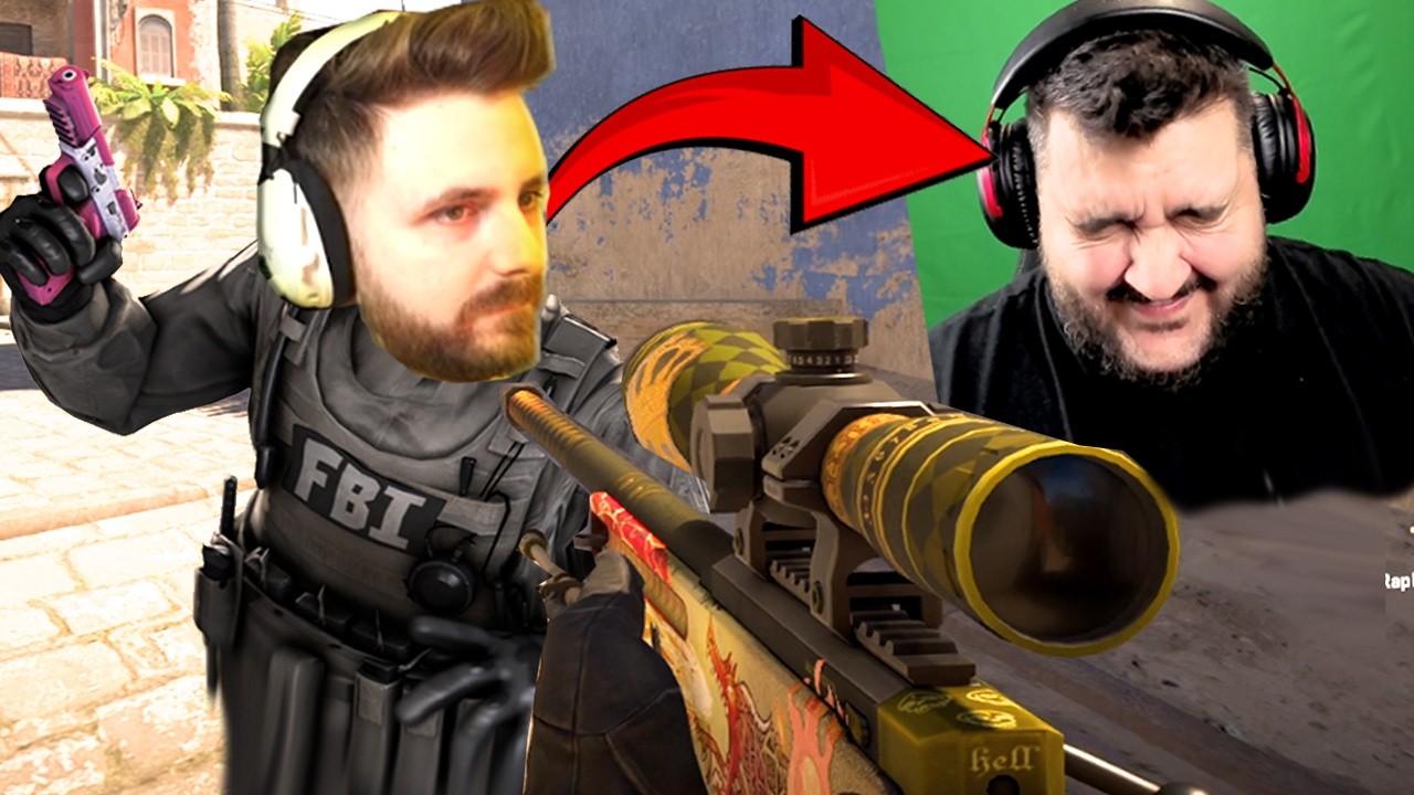 iRafael si Malakay ma ENERVEAZA GRAV pe CSGO..