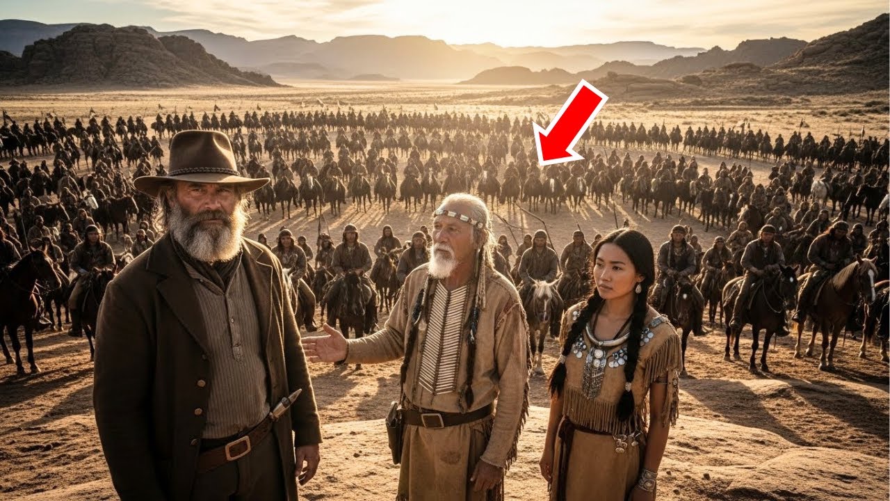 Cowboy Ajudou Mulher Apache Ferida a Atravessar Rio, 600 Guerreiros Fizeram Algo Chocante