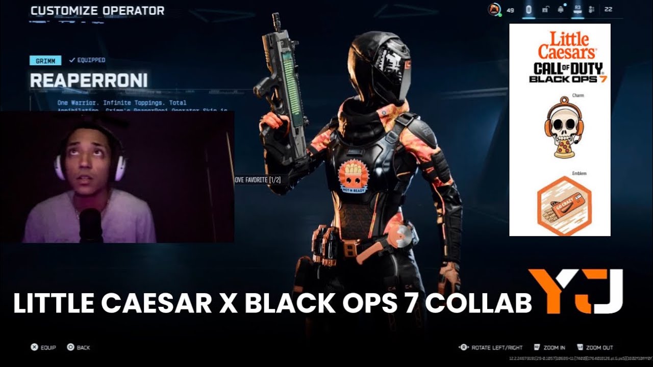 UNLOCKING THE NEW LITTLE CAESARS SKIN IN CALL OF DUTY BLACK OPS 7 😍🔥 TUTORIAL!!