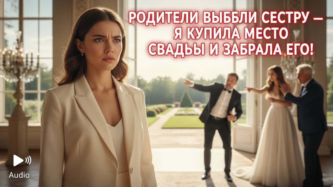 Родители выбрали сестру вместо меня — так я купила место свадьбы и забрала его обратно