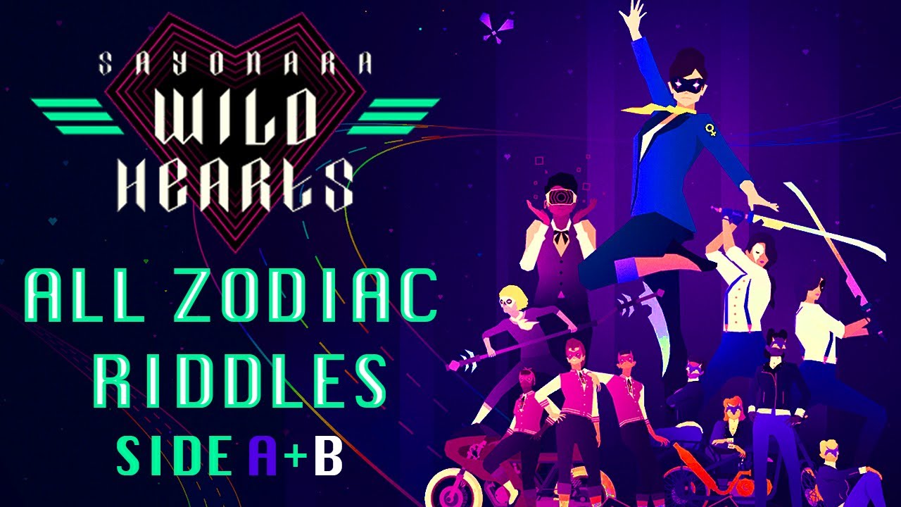 Sayonara Wild Hearts :: PS4/PS5 | All Zodiac Riddles Guide | Side A + B