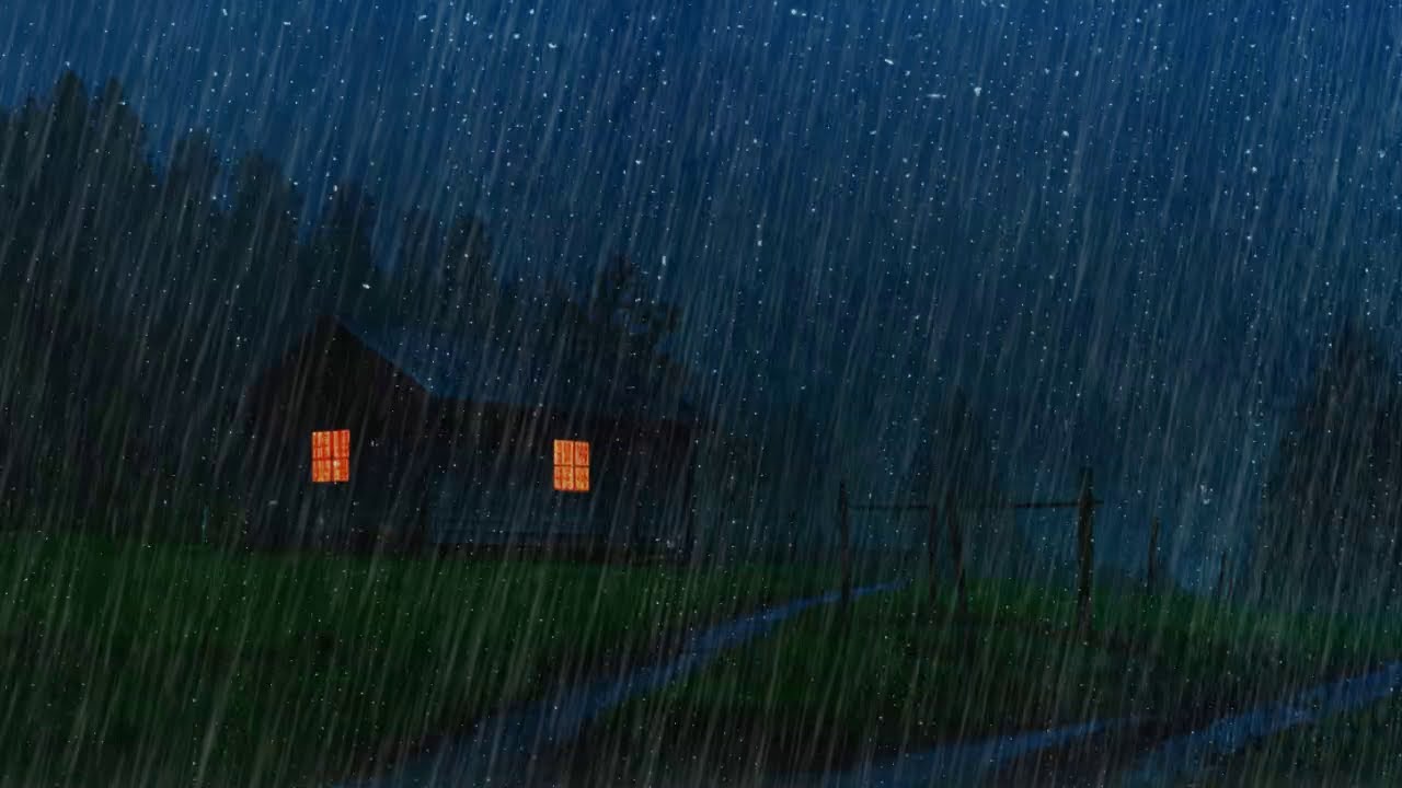Blackscreen Rain 🌧️ Sleep Fast and Rest Without Distractions 💤