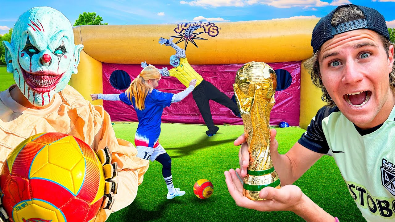 MUNDIALITO DE PENALES LOCOS! PAYASO VS VECINOS!