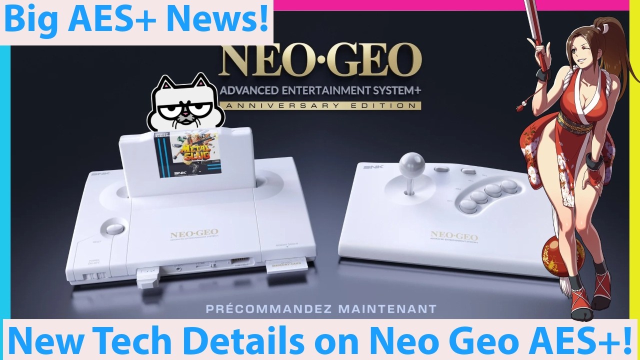 NEW Neo Geo AES+ News! VERY Promising News!