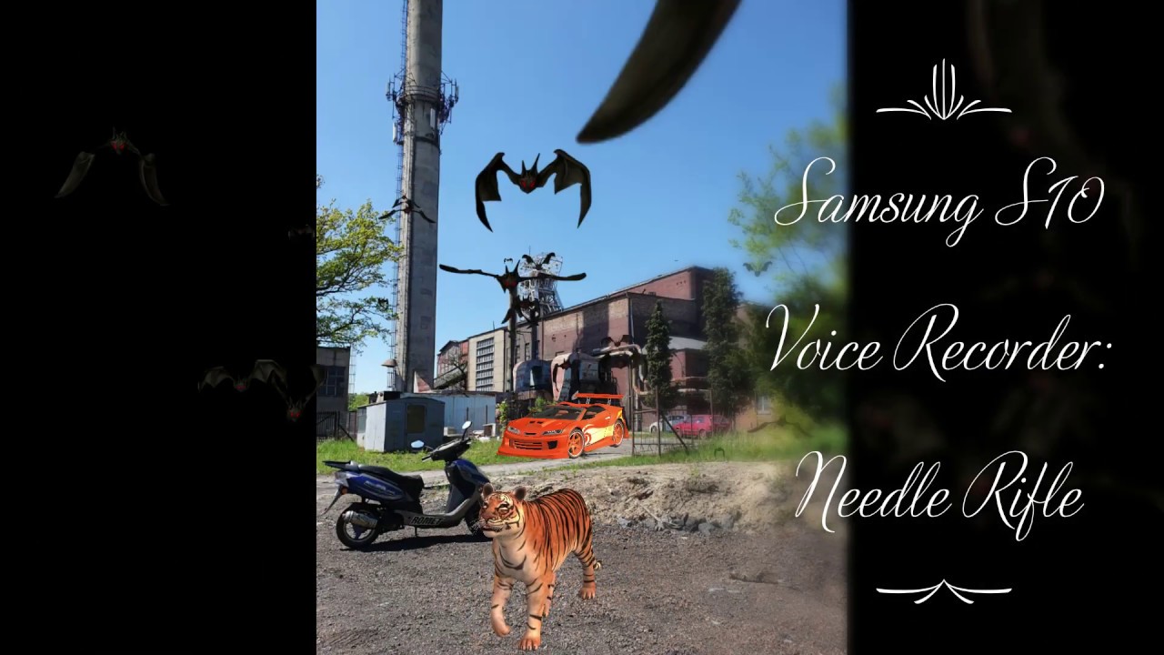 Samsung S10 Voice Recorder: Needle Rifle (prod. by Eryk Rex)[VISUALIZER]