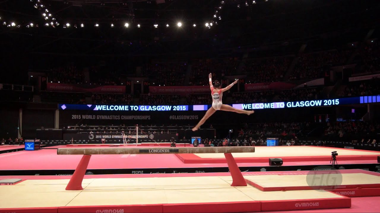 IRFANALUTHFI Rifda (INA) - 2015 Artistic Worlds - Qualifications Balance Beam
