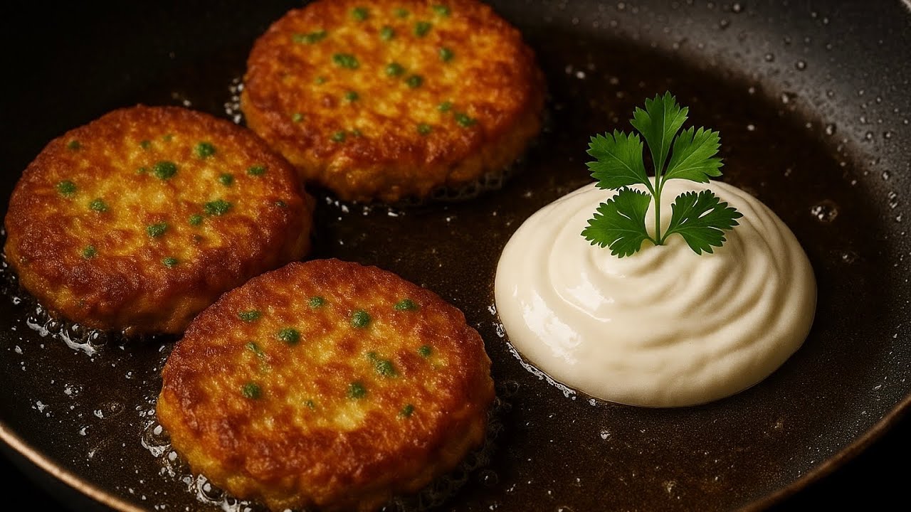 Do you have potatoes and 1 egg? A very quick recipe that impressed everyone!