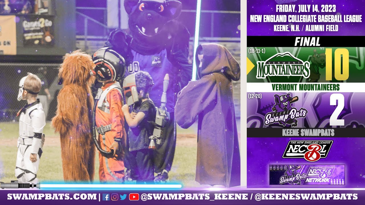 Keene SwampBats vs. Vermont Mountaineers Highlights 7/14/2023