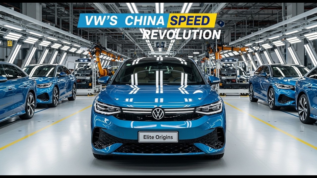 How Germany's VW Built 30 EVs in 36 Months | China Speed Revolution | Elite Origins
