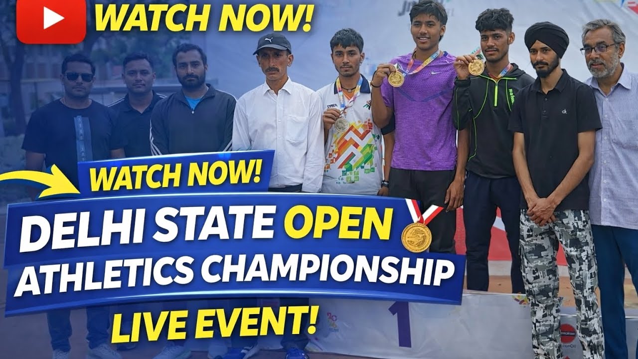 Vlog - open Delhi state athletics day 1 