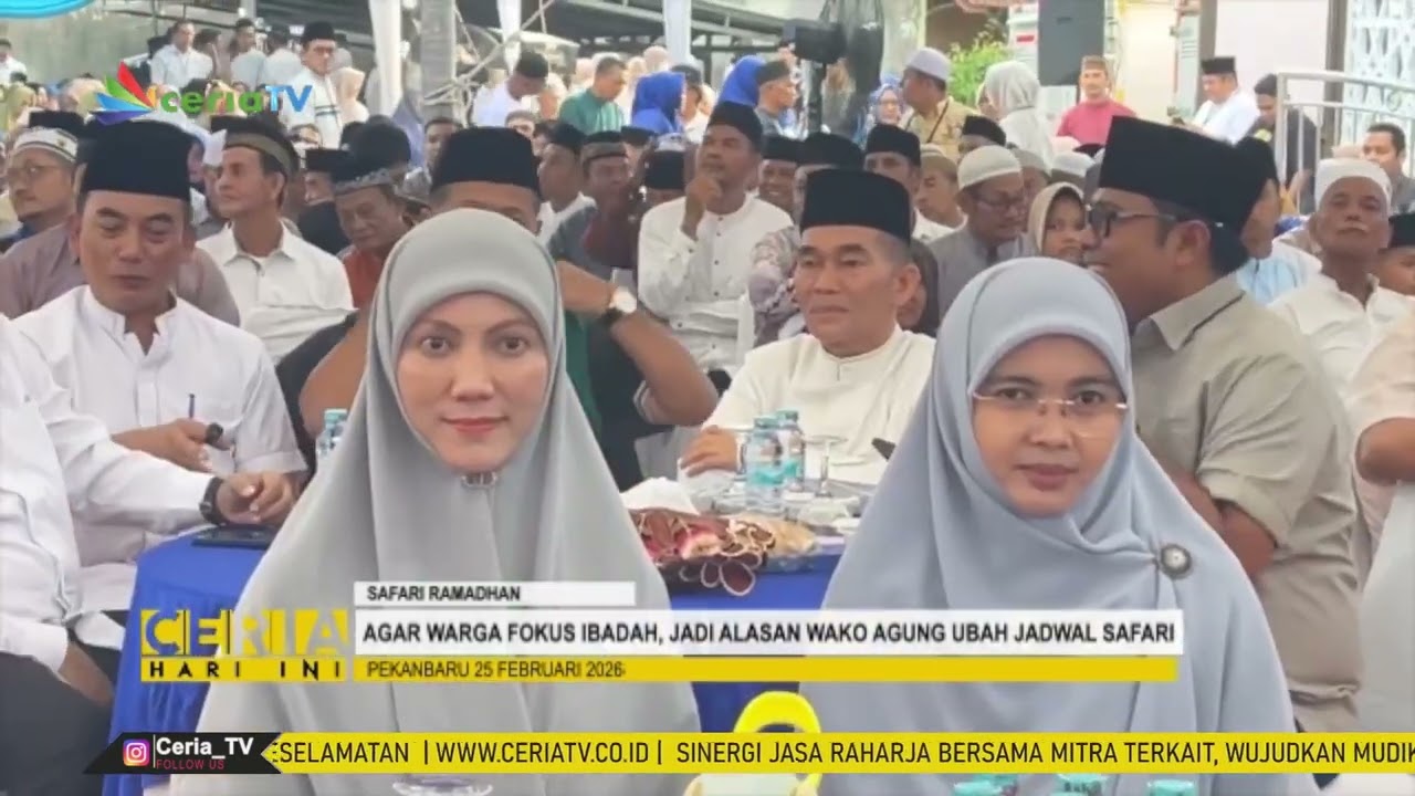 AGAR WARGA FOKUS IBADAH, JADI ALASAN WAKO AGUNG UBAH JADWAL SAFARI