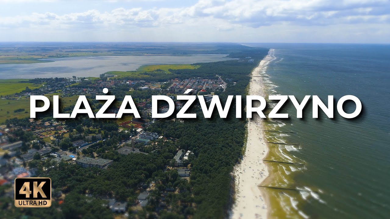 Plaża Dźwirzyno z drona | Lato | LECE W MIASTO™ [4k]