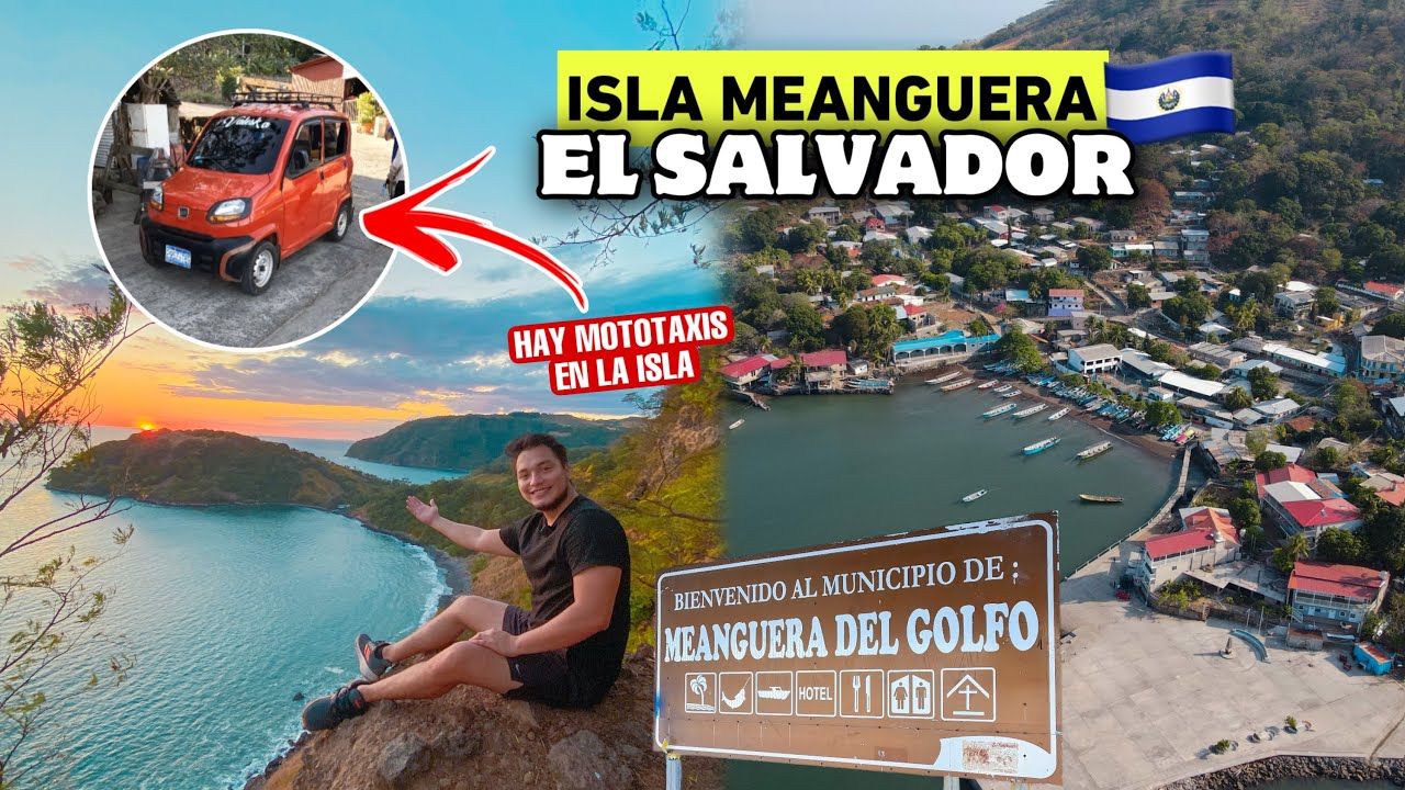 ¿Cómo es la VIDA en la ISLA más AISLADA de El Salvador 🇸🇻🏝️ Meanguera