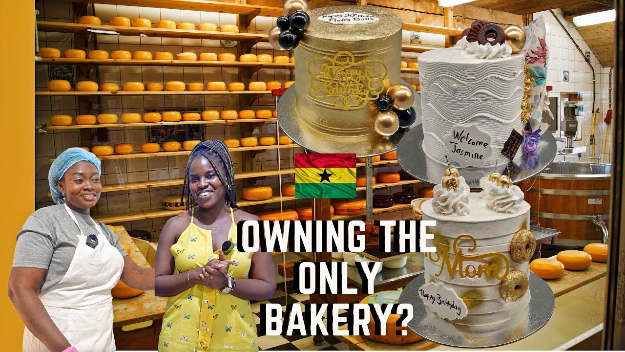 THIS WOMAN OWNS THE ONLY BAKING BUSINESS IN AKOSOMBO GHANA ? | LIVING IN GHANA | BUSINESS IN AFRICA