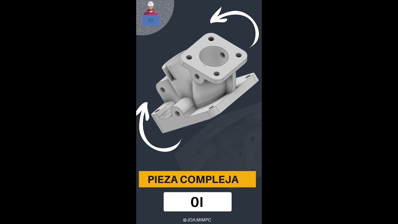 MODELADO DE PIEZA COMPLEJA 01   INVENTOR