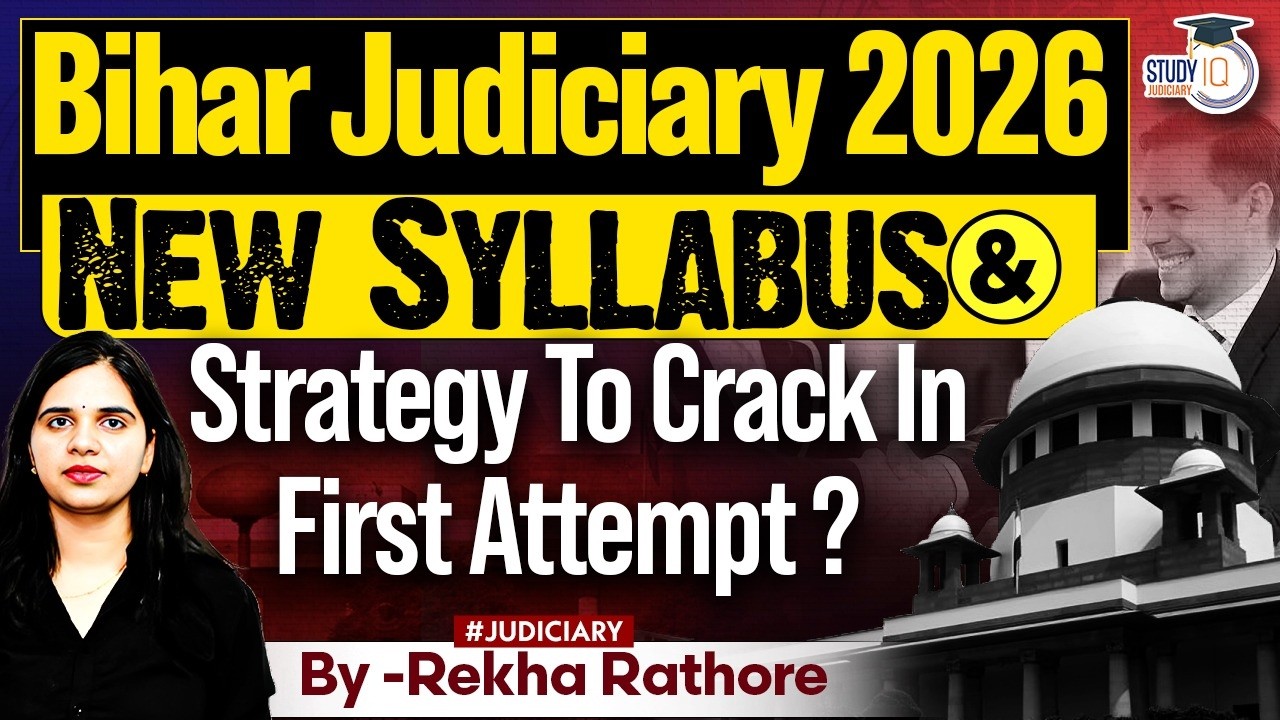 New syllabus for Bihar Judiciary 2026 | Strategy to crack Bihar APO in first attempt