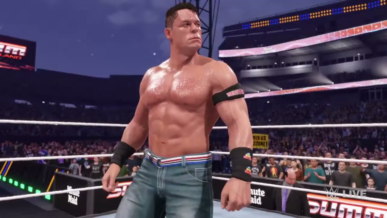 John Cena Roman Reigns SummerSlam match w2k25