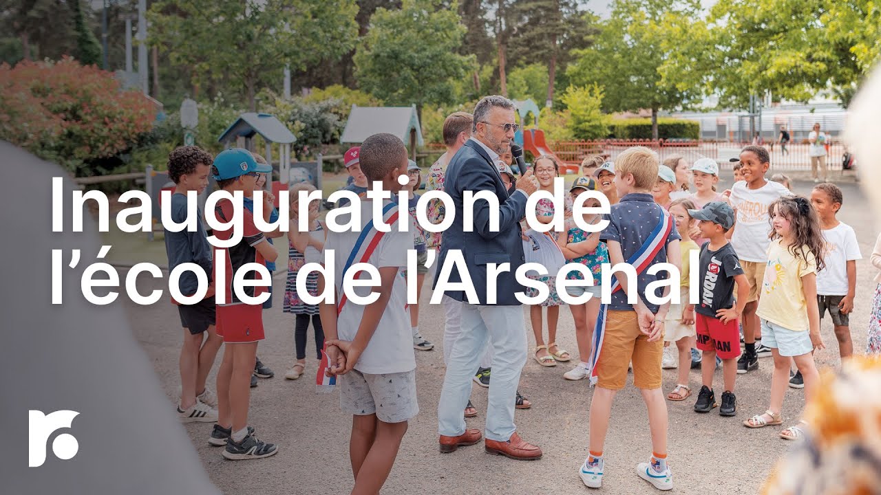 Inauguration de l'école de l'Arsenal