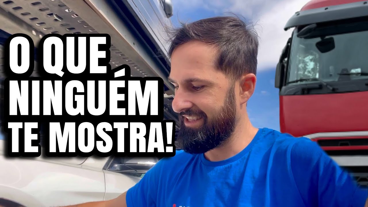 Acompanhe um dia todo comigo trabalhando como caminhoneiro em Portugal!