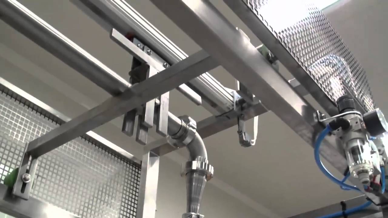 NIKO Pneumatic press - automatic washing