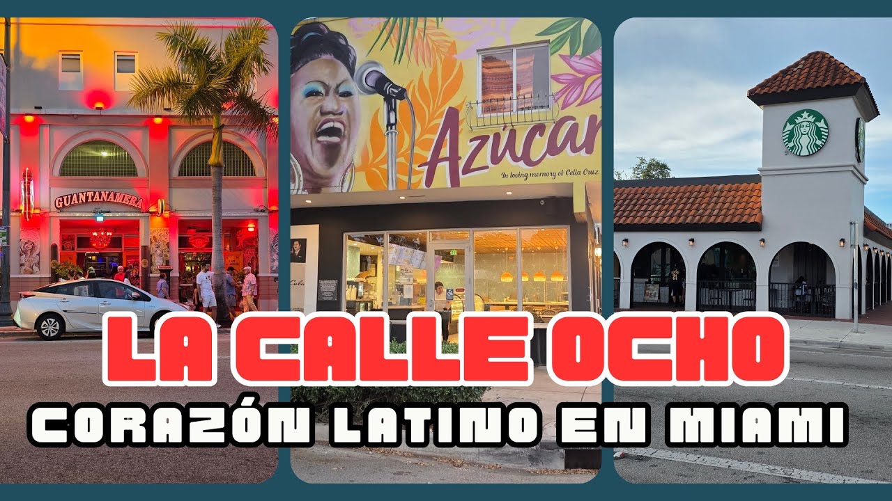 🔥 CALLE OCHO en Miami: ¿Latinoamérica dentro de EE.UU.? l Corazón latino que late en Miami 🇨🇺 🇨🇴 🇵🇷