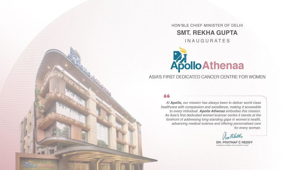 Apollo Athenaa LIVE Inauguration | Asia&rsquo;s First Dedicated Cancer Centre for Women | Apollo Hospitals