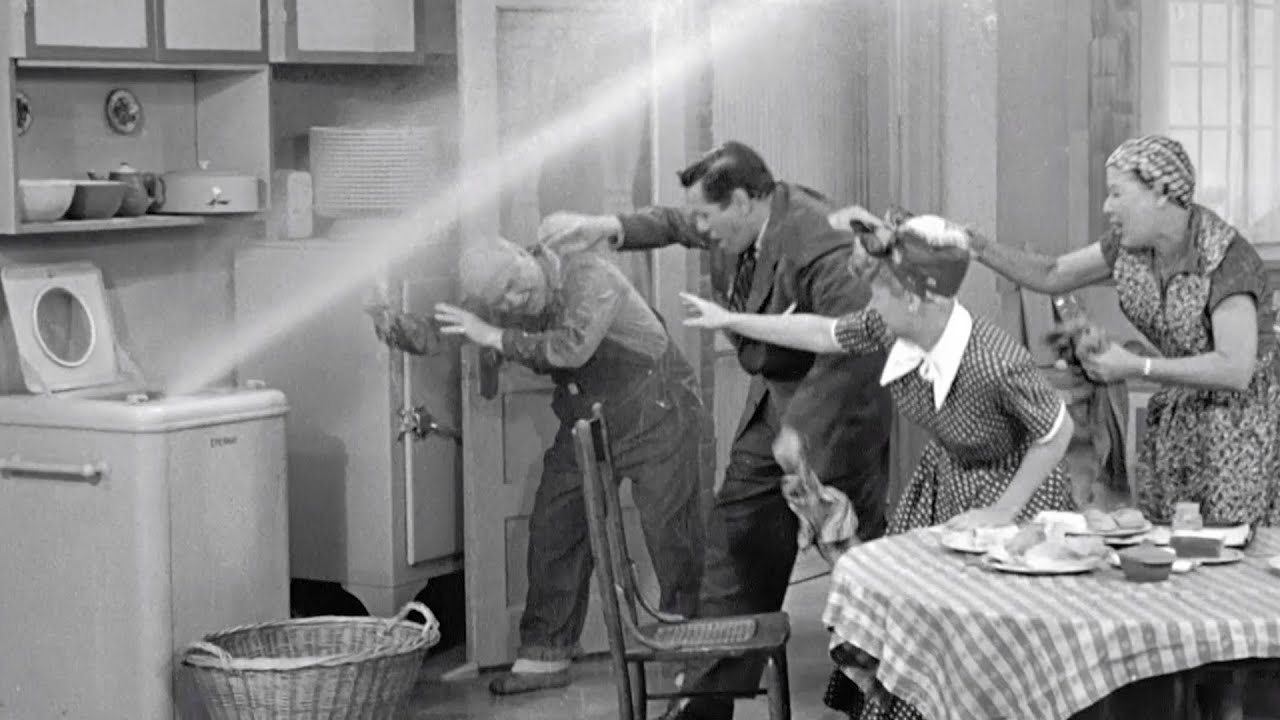 Lucy’s Old Washing Machine Explodes