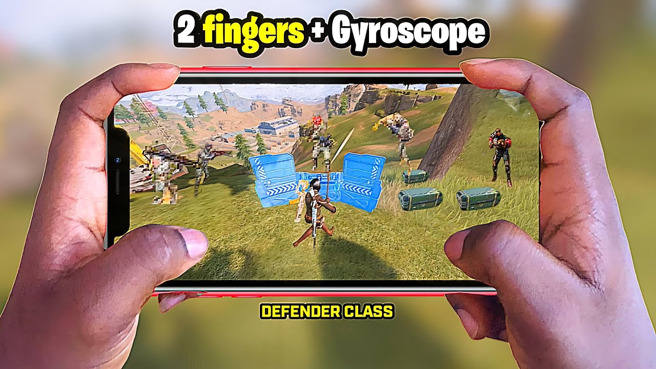 Intense 🤯🔥2 Fingers  HANDCAM GAMEPLAY USING THE DEFENDER CLASS IN COD MOBILE | IPHONE 13 PRO MAX