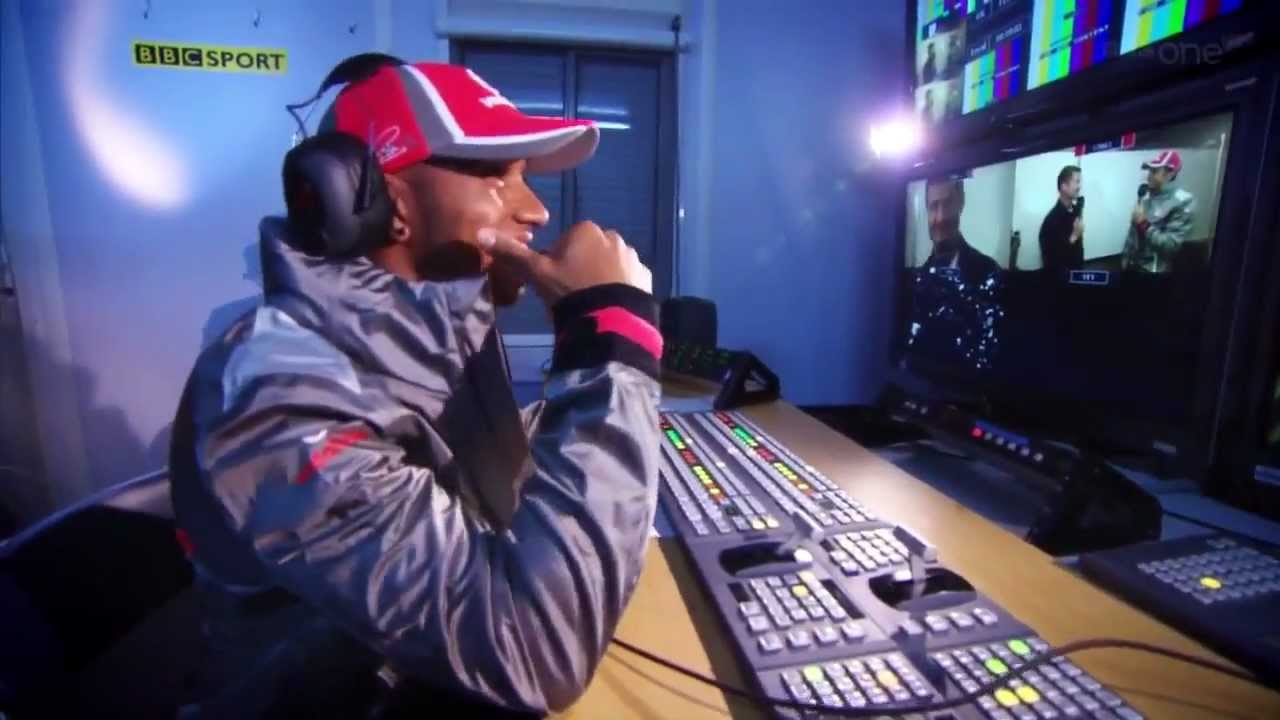BBC F1 2012 - Monaco GP - McLaren Duo Hamilton And Button Swap F1 For TV