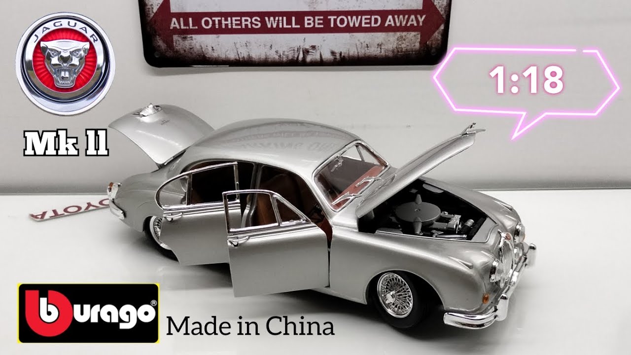 Италия делала лучше 🫤 Обзор модели Jaguar Mark ll 1:18 Bburago