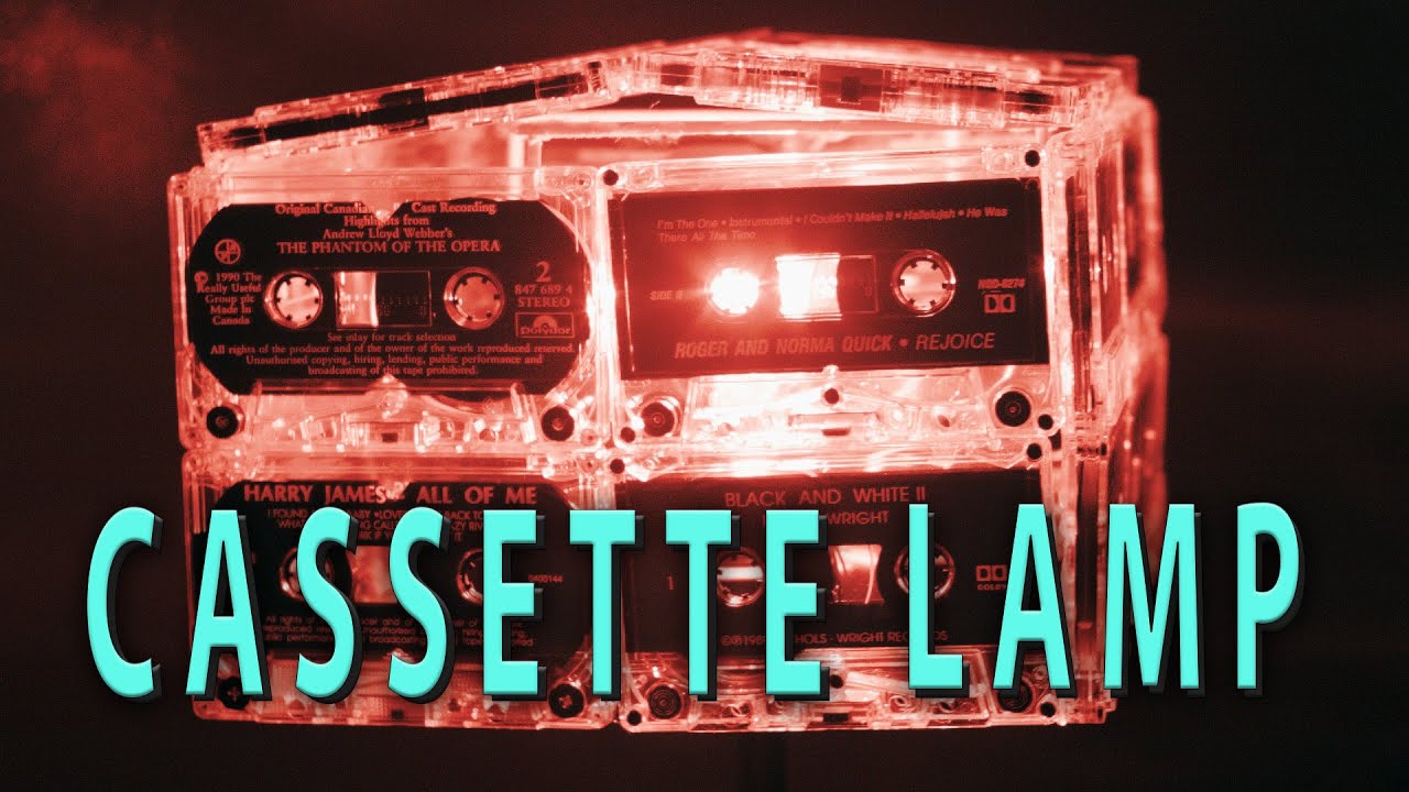 DIY Cassette Lamp