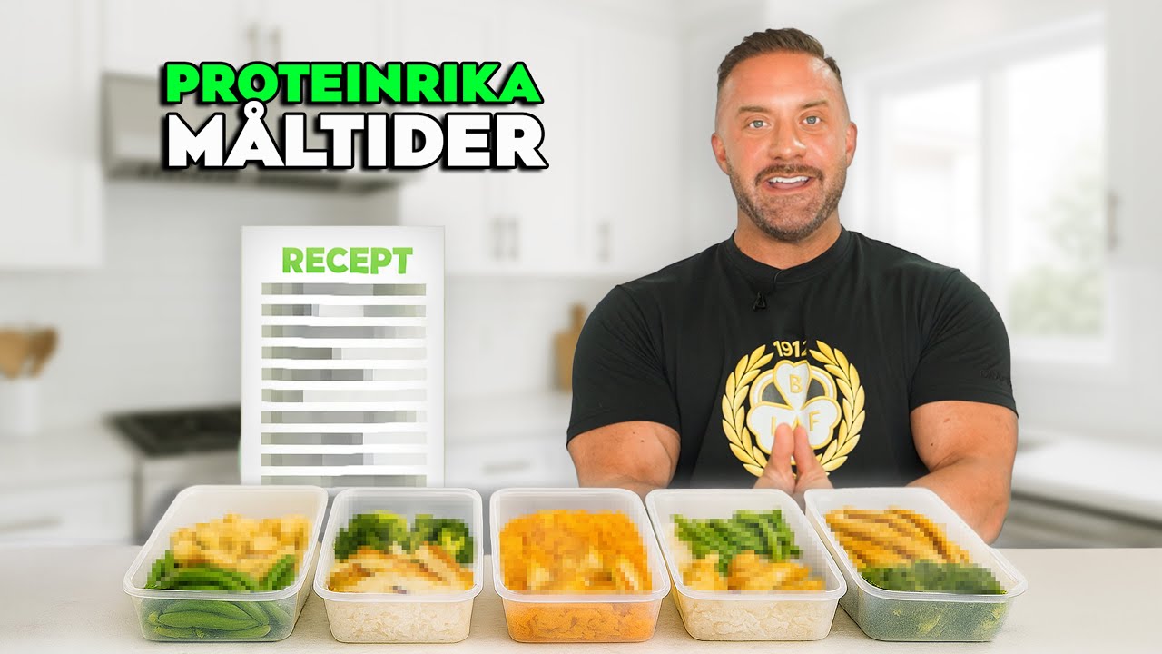 5 Proteinrika Recept Som Bygger Muskler!