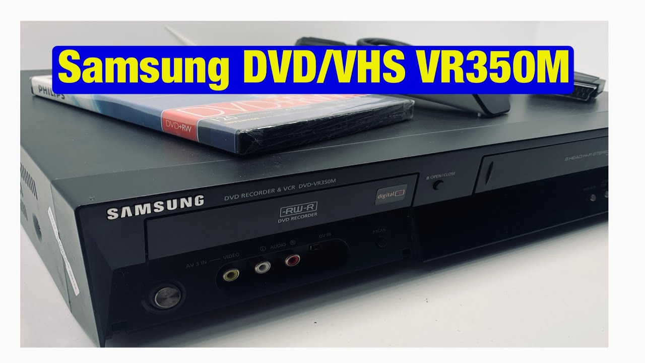 Samsung VR350M DVD / VHS Combi player & recorder (Now Sold)