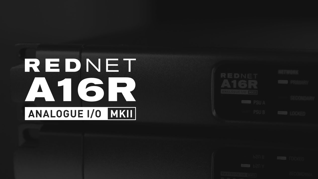 RedNet A16R MkII // Focusrite Pro